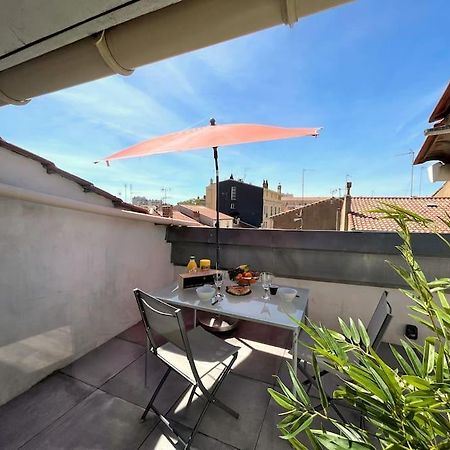 Ferienwohnung Charme Urbain Sous Les Toits-Terrasse/Clim/Parking Béziers Exterior foto